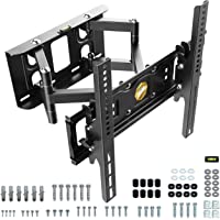 RICOO S6244 Soporte TV Pared Giratorio Inclinable Televisión 32-55&quot- (81-140cm) Brazo Universal Televisor LED LCD Curvo…